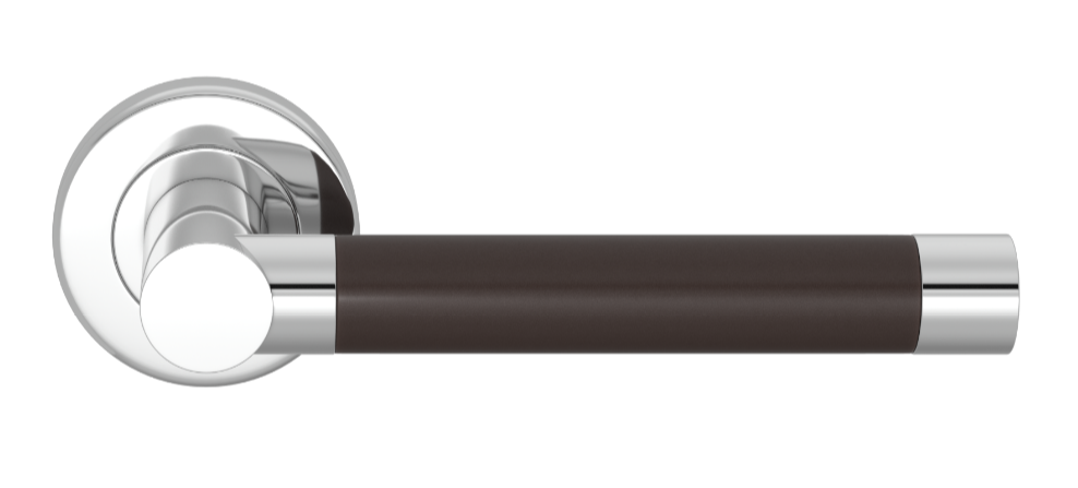 Ручка дверная TURNSTYLE DESIGNS BARREL RECESS AMALFINE COCOA