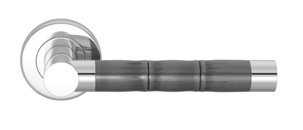 Ручка дверная TURNSTYLE DESIGNS BAMBOO RECESS AMALFINE ALUPEWT