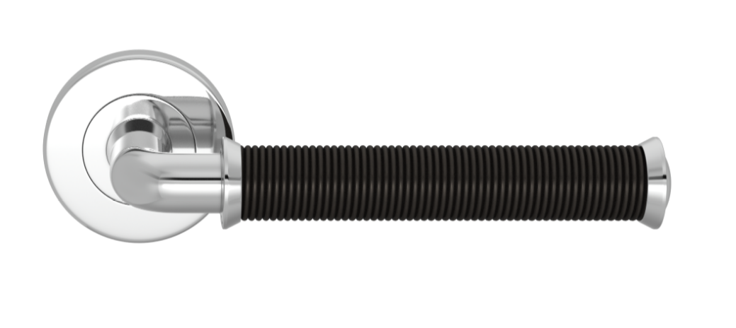 Ручка дверная TURNSTYLE DESIGNS WIRE PIPE RECESS AMALFINE BLACK BRONZE