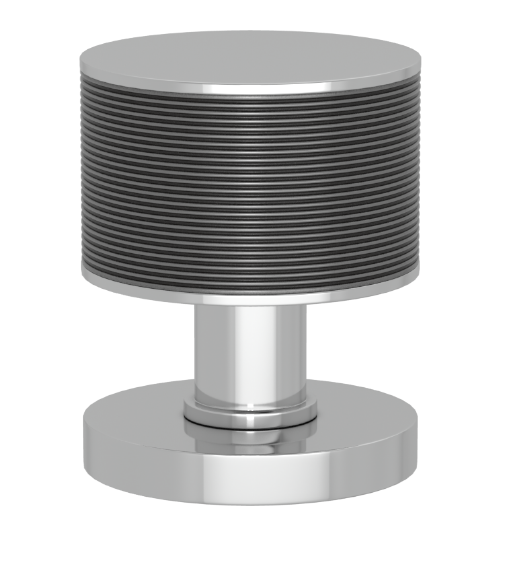 Ручка KNOB TURNSTYLE DESIGNS STACKED WIRE RECESS AMALFINE ALUPEWT
