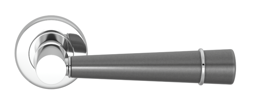 Ручка дверная TURNSTYLE DESIGNS FLUTE COMBINATION AMALFINE ALUPEWT