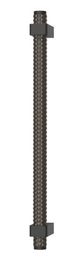 Ручка-скоба TURNSTYLE DESIGNS DIAMOND PLINTH AMALFINE BLACK BRONZE