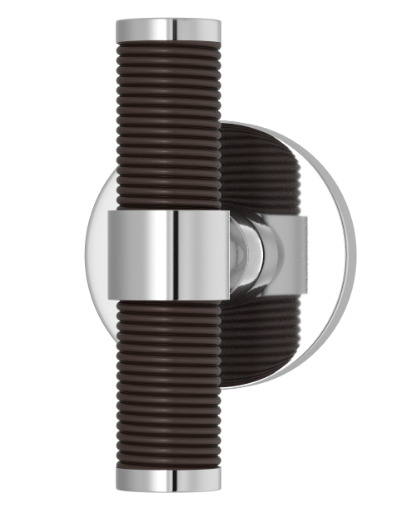 Мебельная ручка TURNSTYLE DESIGNS WIRE STEPPED RECESS AMALFINE COCOA