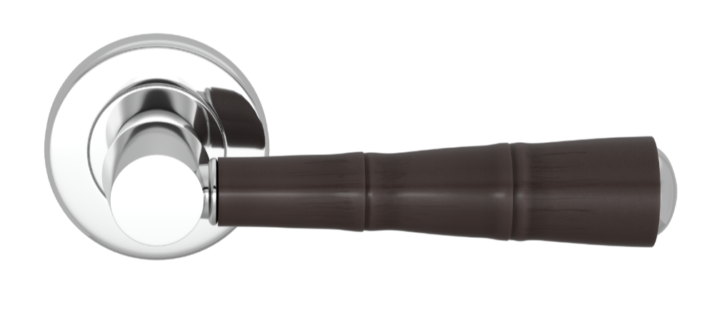 Ручка дверная TURNSTYLE DESIGNS BAMBOO COMBINATION AMALFINE COCOA