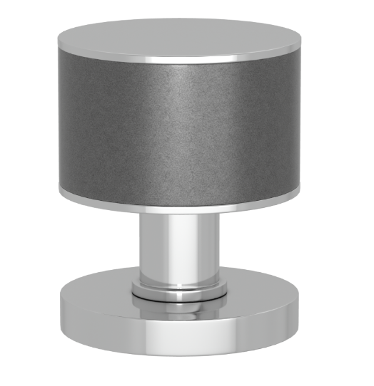 Ручка KNOB TURNSTYLE DESIGNS STACKED BARREL RECESS AMALFINE ALUPEWT