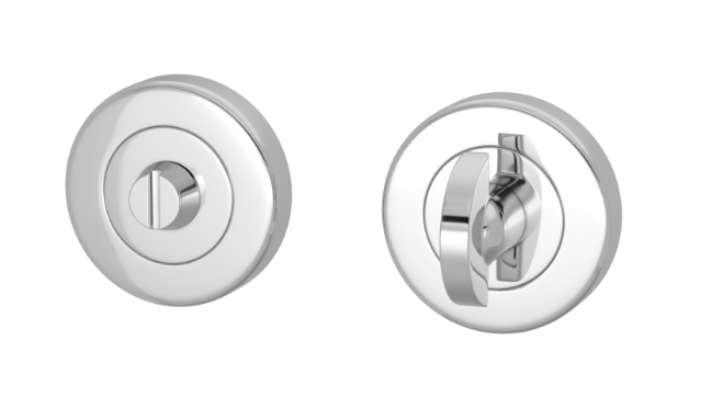 Сантехнический фиксатор TURNSTYLE DESIGNS HALF MOON TURN & RELEASE SET 58MM ROUND
