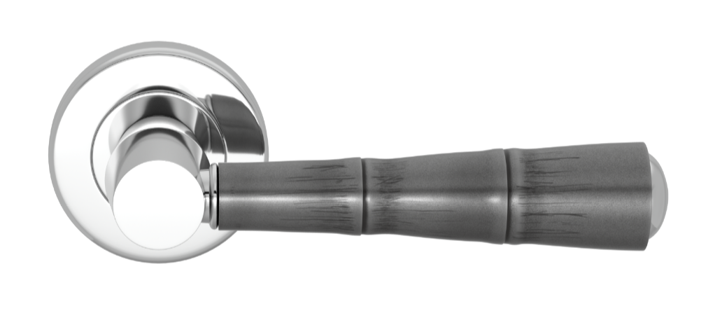 Ручка дверная TURNSTYLE DESIGNS BAMBOO COMBINATION AMALFINE ALUPEWT