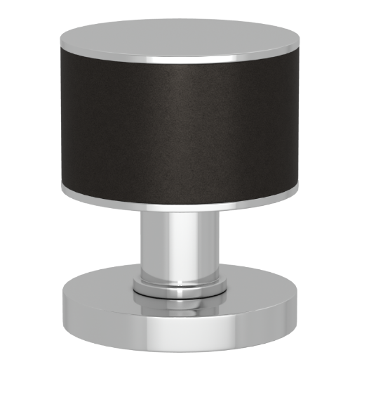 Ручка KNOB TURNSTYLE DESIGNS STACKED BARREL RECESS AMALFINE BLACK BRONZE