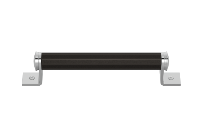 Ручка-скоба TURNSTYLE DESIGNS FACETED BRACKET AMALFINE BLACK BRONZE