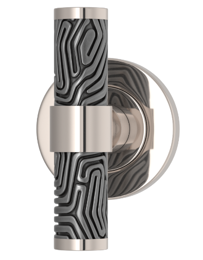 Мебельная ручка TURNSTYLE DESIGNS LABYRINTH STEPPED RECESS AMALFINE ALUPEWT