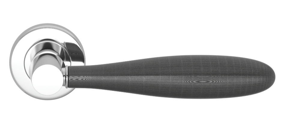 Ручка дверная TURNSTYLE DESIGNS BULLET COMBINATION AMALFINE ALUPEWT