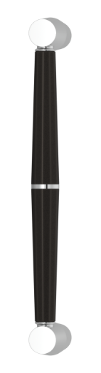 Ручка-скоба TURNSTYLE DESIGNS FACETED TUBE COMBINATION AMALFINE BLACK BRONZE