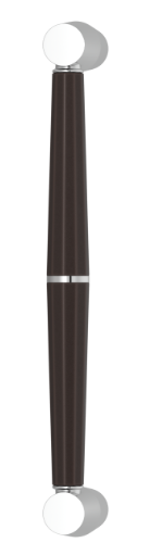 Ручка-скоба TURNSTYLE DESIGNS FACETED TUBE COMBINATION AMALFINE COCOA