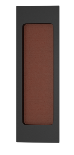Ручка для раздвижных дверей TURNSTYLE DESIGNS RECTANGLE FLUSH PULL RECESS LEATHER ATTACHE COGNAC
