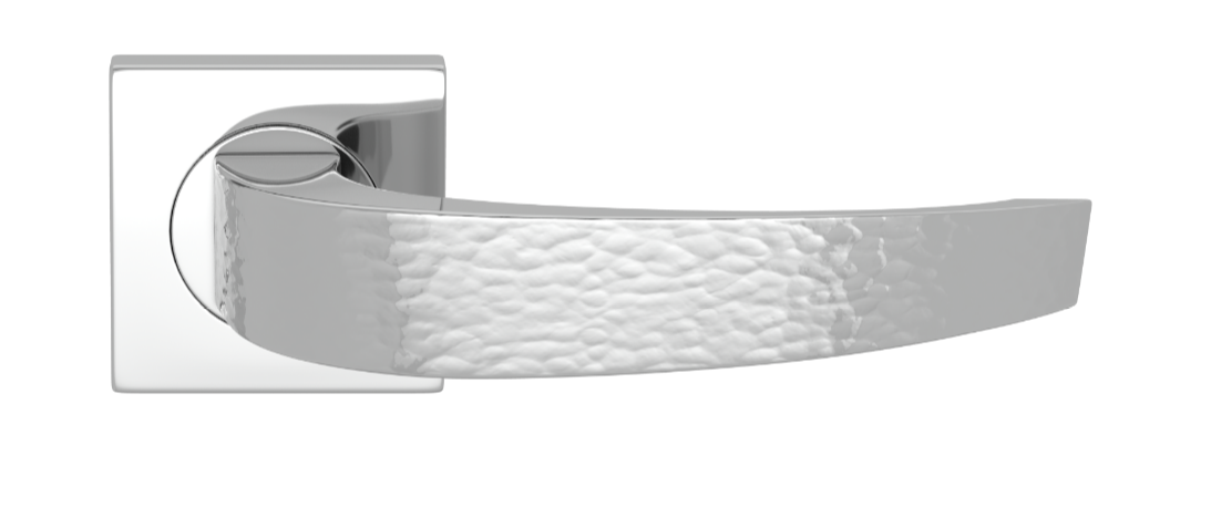 Ручка дверная TURNSTYLE DESIGNS BRIDGE SOLID HAMMERED