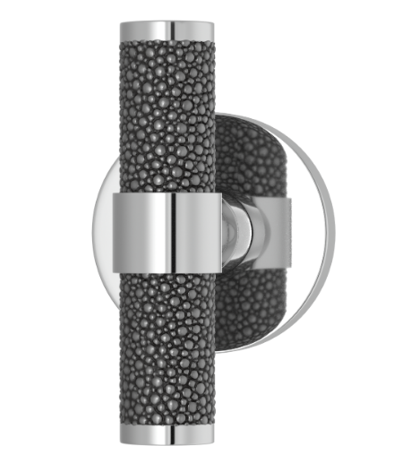 Мебельная ручка TURNSTYLE DESIGNS SHAGREEN STEPPED RECESS AMALFINE ALUPEWT