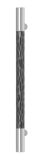 Ручка-скоба TURNSTYLE DESIGNS ROUGH CUT RECESS AMALFINE ALUPEWT