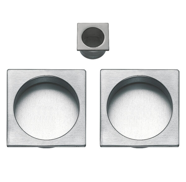 Ручка для раздвижных дверей FRASCIO S – kit n.8 square blind