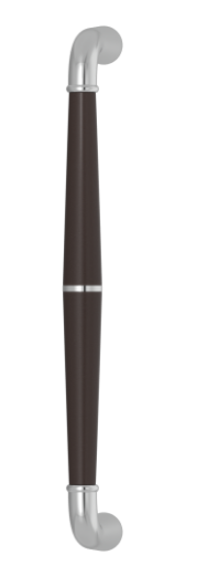 Ручка-скоба TURNSTYLE DESIGNS TUBE GOOSE NECK COMBINATION AMALFINE COCOA