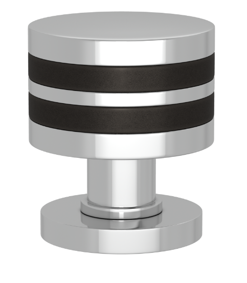 Ручка KNOB TURNSTYLE DESIGNS LAYER RECESS AMALFINE BLACK BRONZE