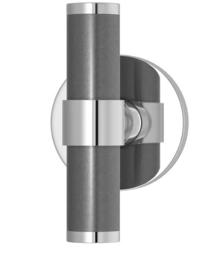 Мебельная ручка TURNSTYLE DESIGNS BARREL STEPPED RECESS AMALFINE ALUPEWT