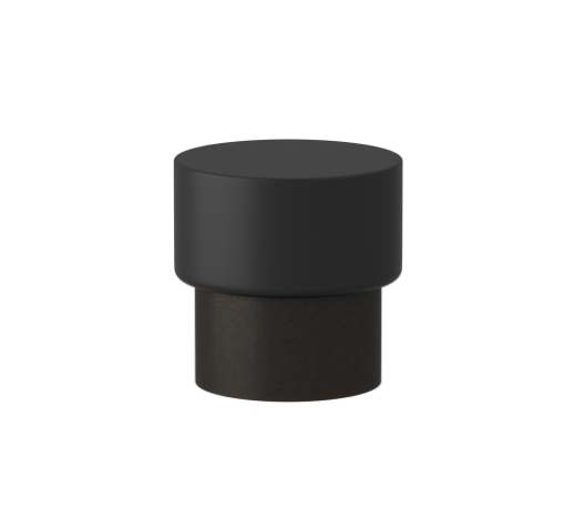 Мебельная ручка TURNSTYLE DESIGNS STOPPLE COMBINATION AMALFINE BLACK BRONZE
