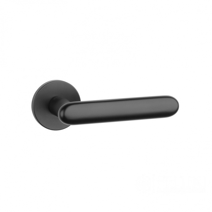 Дверная ручка STILE LARKA R SLIMM 7mm (BLACK - черный)