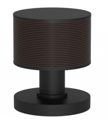 Ручка KNOB TURNSTYLE DESIGNS STACKED WIRE RECESS AMALFINE COCOA
