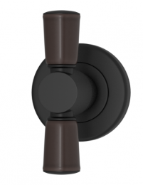 Мебельная ручка TURNSTYLE DESIGNS TUBE COMBINATION AMALFINE COCOA