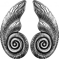 Ручка-скоба SYSTEM DESIGNS SEASHELL 1001 (SN - никель)