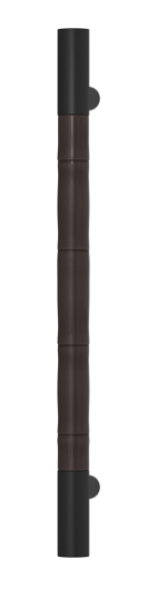 Ручка-скоба TURNSTYLE DESIGNS BAMBOO RECESS AMALFINE COCOA (matt black)