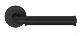 Ручка дверная TURNSTYLE DESIGNS BONNEVILLE STITCH IN PIPE RECESS BLACK