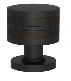 Ручка KNOB TURNSTYLE DESIGNS LAYER RECESS AMALFINE BLACK BRONZE