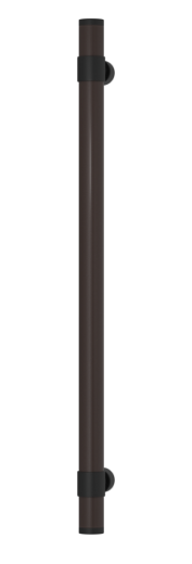 Ручка-скоба TURNSTYLE DESIGNS BARREL STEPPED RECESS AMALFINE COCOA (matt black)