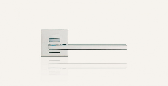 Дверная ручка LINEA CALI SLIM (CR - ГЛЯНЦЕВЫЙ ХРОМ)