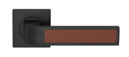 Ручка дверная TURNSTYLE DESIGNS SKI RECESS LEATHER CHESTNUT
