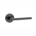 Дверная ручка STILE AVA R SLIMM 7mm (BLACK - черный)