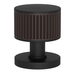 Ручка KNOB TURNSTYLE DESIGNS STACKED NORTON RECESS AMALFINE COCOA