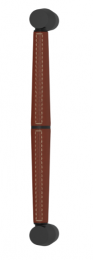 Ручка-скоба TURNSTYLE DESIGNS TUBE SPLIT STITCH OUT COMBINATION LEATHER CHESTNUT