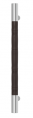 Ручка-скоба TURNSTYLE DESIGNS BAMBOO RECESS AMALFINE COCOA (bright chrome)