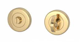 Сантехнический фиксатор TURNSTYLE DESIGNS HAMMERED HALF MOON TURN & RELEASE SET ROUND