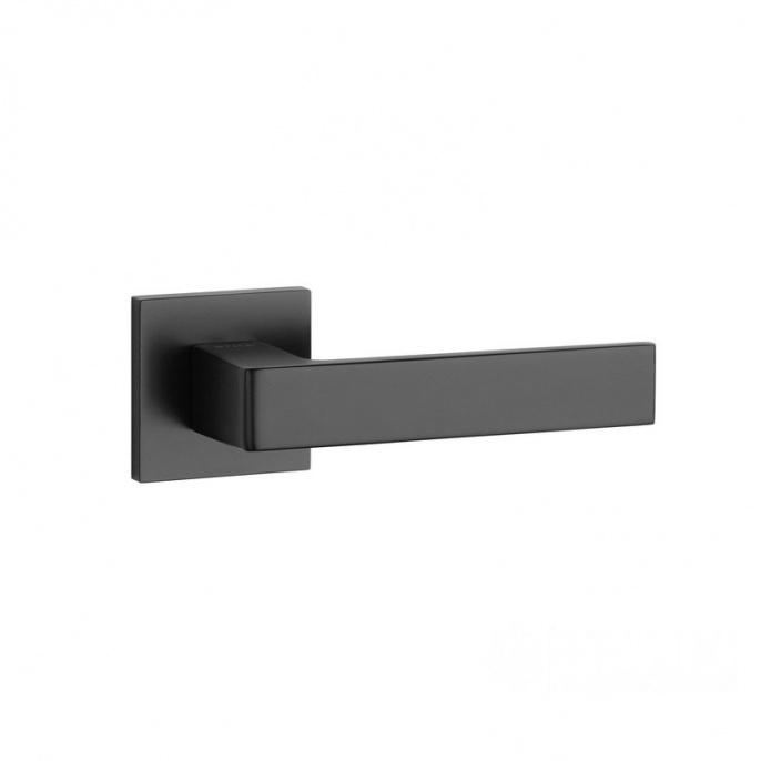 Дверная ручка STILE HIRA Q SLIMM 7mm (BLACK - черный)