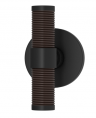 Мебельная ручка TURNSTYLE DESIGNS WIRE STEPPED RECESS AMALFINE COCOA (matt black)