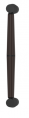 Ручка-скоба TURNSTYLE DESIGNS FACETED TUBE COMBINATION AMALFINE COCOA (matt black)