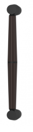 Ручка-скоба TURNSTYLE DESIGNS FACETED TUBE COMBINATION AMALFINE COCOA