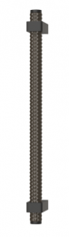 Ручка-скоба TURNSTYLE DESIGNS DIAMOND PLINTH AMALFINE BLACK BRONZE