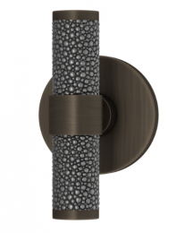 Мебельная ручка TURNSTYLE DESIGNS SHAGREEN STEPPED RECESS AMALFINE ALUPEWT