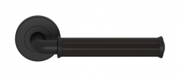 Ручка дверная TURNSTYLE DESIGNS FACETED PIPE RECESS AMALFINE BLACK BRONZE
