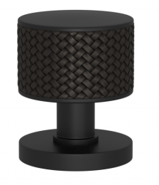 Ручка KNOB TURNSTYLE DESIGNS STACKED WOVEN RECESS AMALFINE BLACK BRONZE