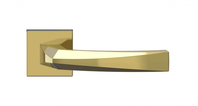 Ручка дверная FORME CRYSTAL (золото) 